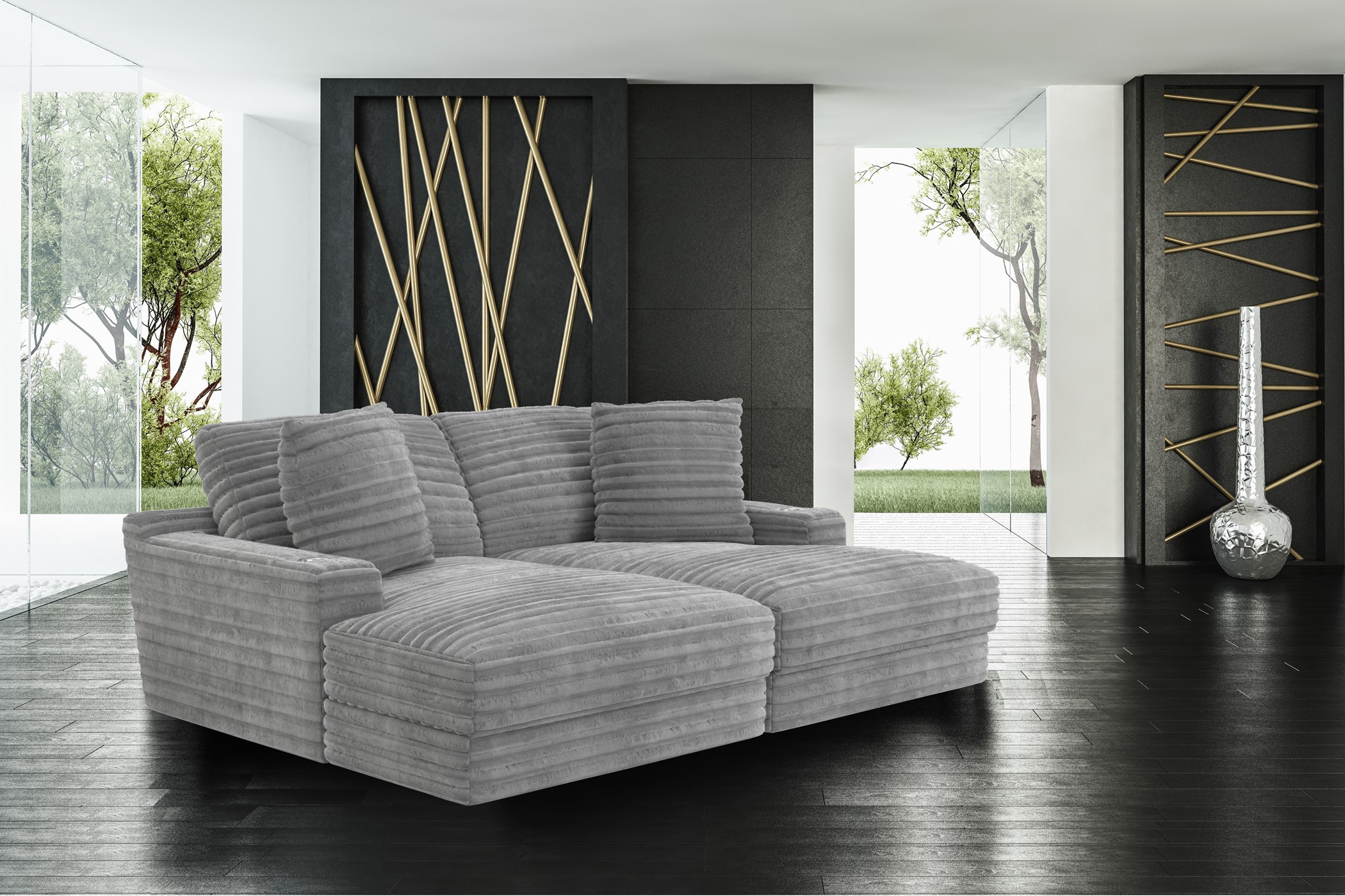 (image for) 3045 Oyster Double Lounge Chaise